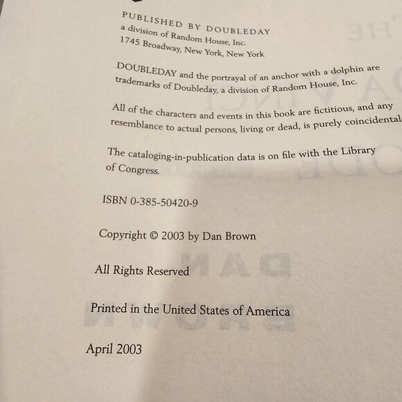 The Da Vinci Code & The Lost Symbol Hardcover Books By Dan Brown - Picture 4 of 11